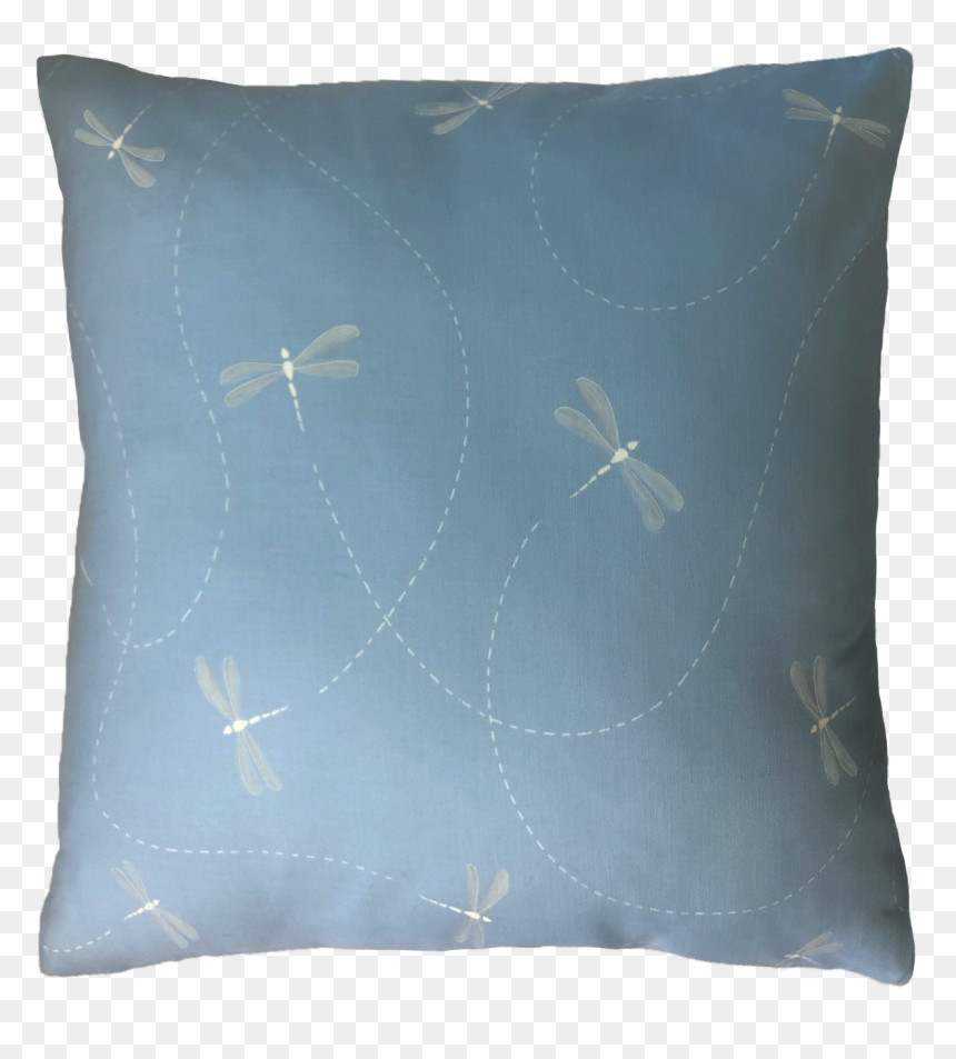 Cushion, HD Png Download - dragonfly silhouette png