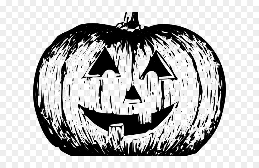 Pumpkins Black And White, HD Png Download - jack black png