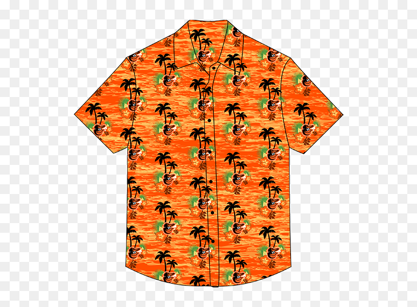Orioles Hawaiian Shirt Giveaway 2019, HD Png Download - hawaiian shirt png