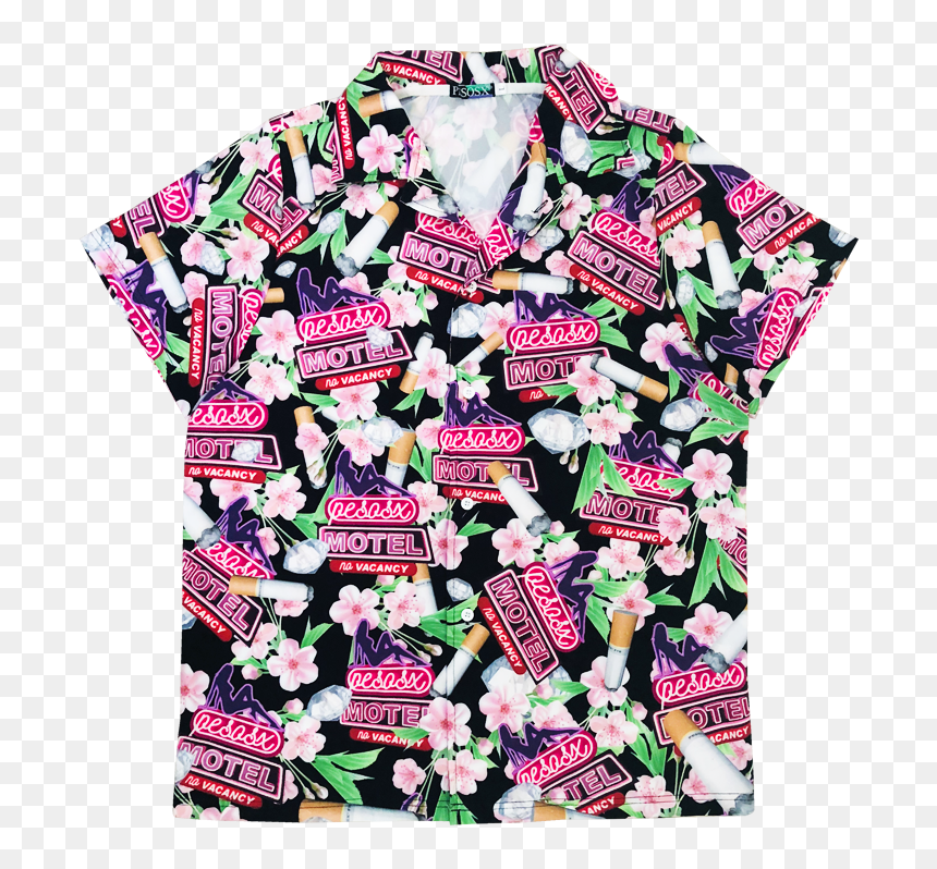Polo Shirt, HD Png Download - hawaiian shirt png