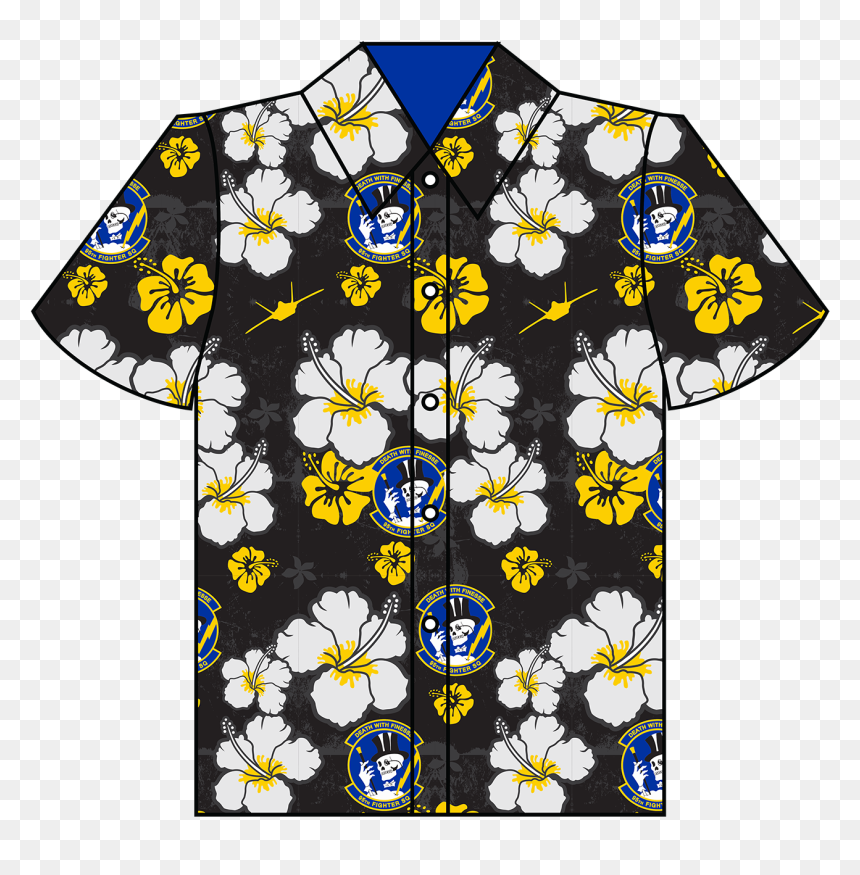 African Daisy, HD Png Download - hawaiian shirt png