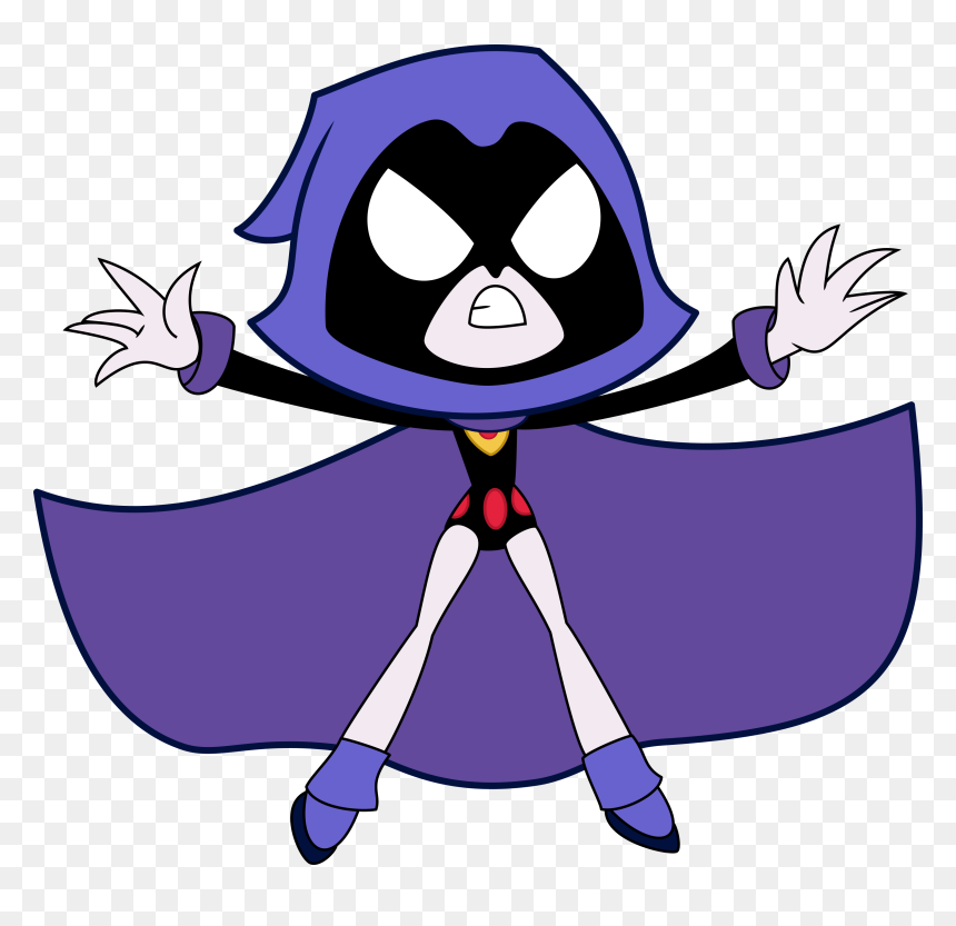 Raven From Teen Titans Go, HD Png Download - raven teen titans png