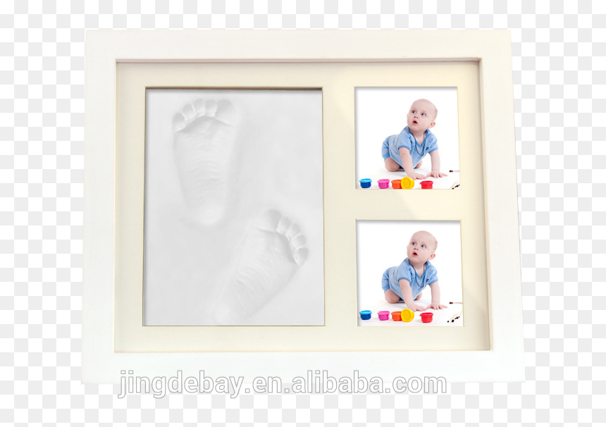 Baby Hand Print Footprint, HD Png Download - baby hand png