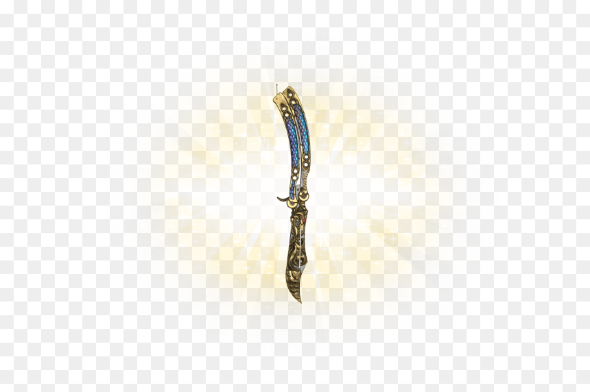 Hunting Knife, HD Png Download - butterfly knife png