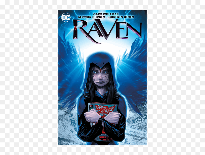 Raven Teen Titans Comic, HD Png Download - raven teen titans png