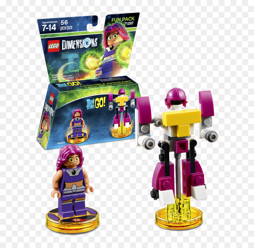 Lego Dimensions Team Titans, HD Png Download - raven teen titans png