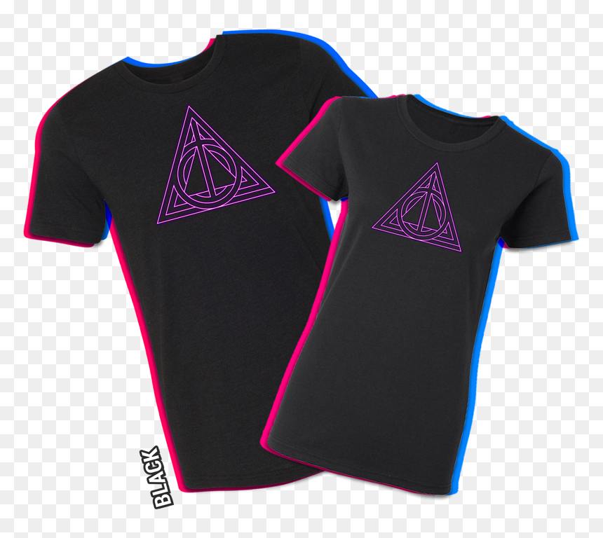 Active Shirt, HD Png Download - deathly hallows symbol png