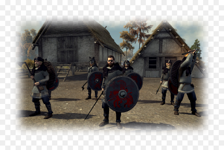 Viking Conquest Weapon, HD Png Download - viking shield png