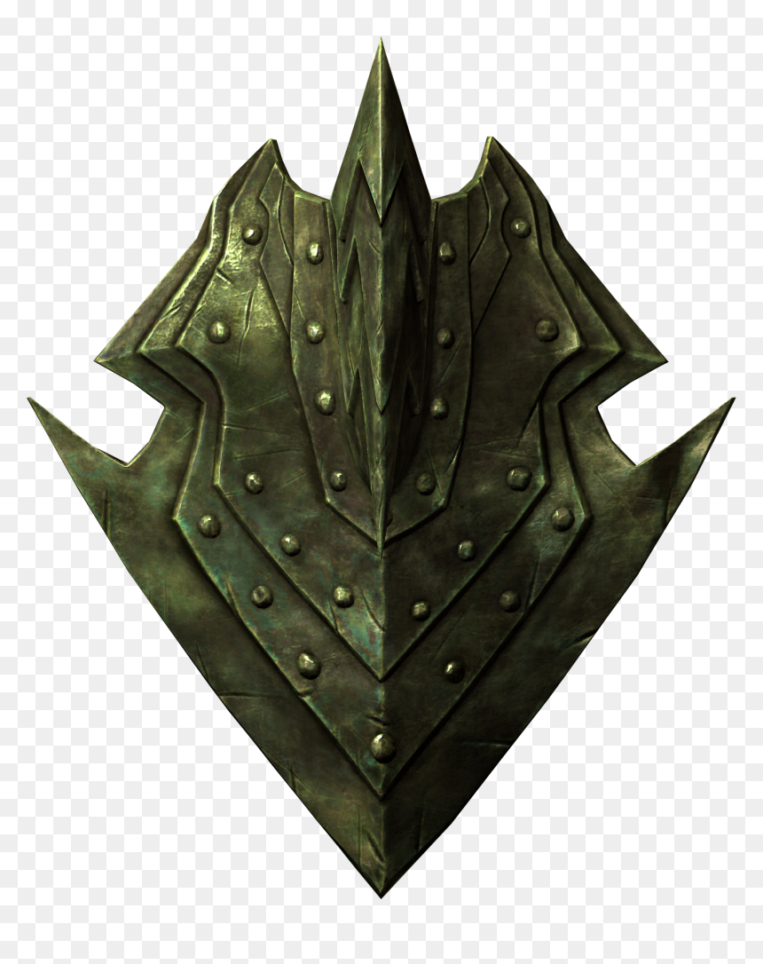Orcish Shield Skyrim, HD Png Download - viking shield png