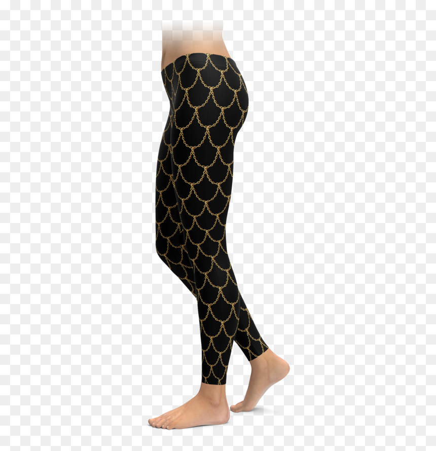 Leggings Mandala, HD Png Download - mermaid scales png