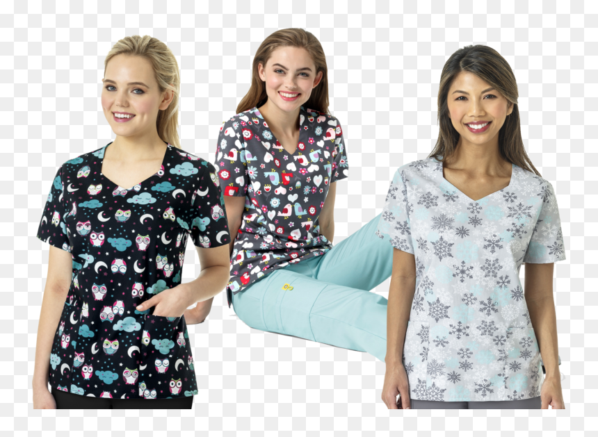 Zoe + Chloe Scrubs, HD Png Download - scrubs png