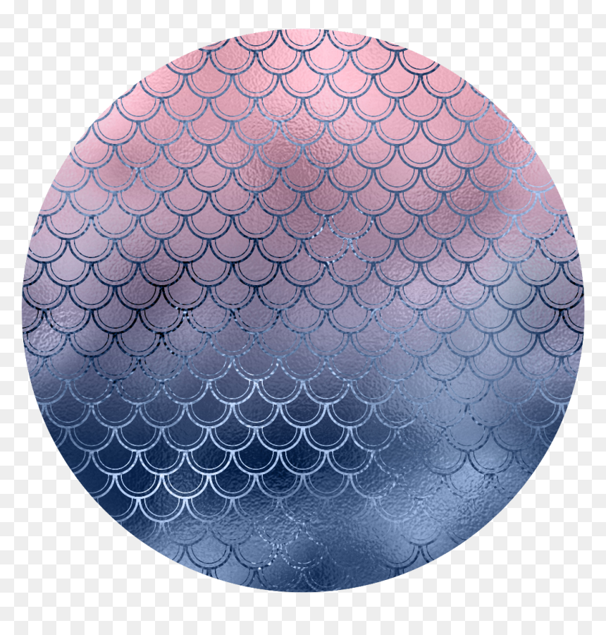 Circle, HD Png Download - mermaid scales png