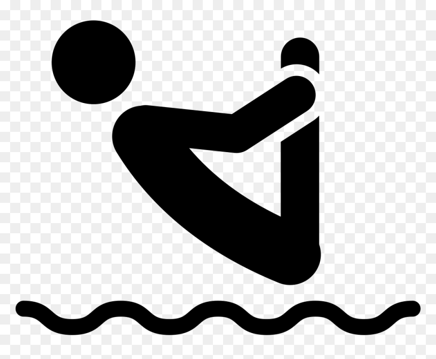 Icon Jumping Water, HD Png Download - jumping silhouette png