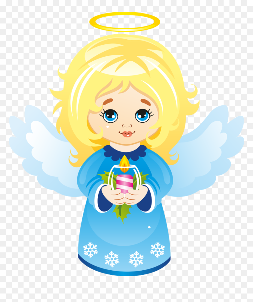 Clip Art Of Angels, HD Png Download - christmas angel png