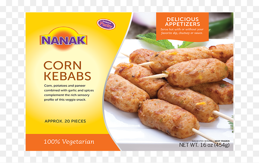 Nanak Corn Kebab, HD Png Download - kebab png