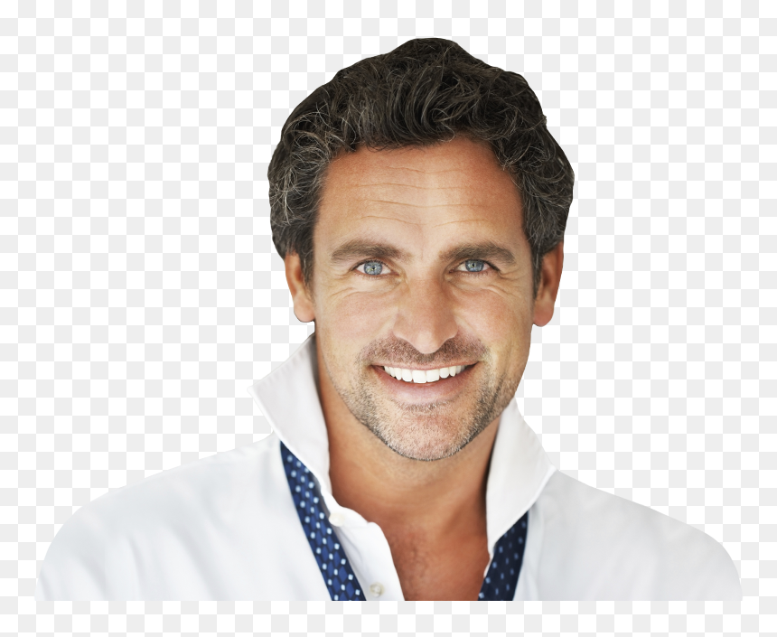 Male Non Surgical Facelift, HD Png Download - model face png