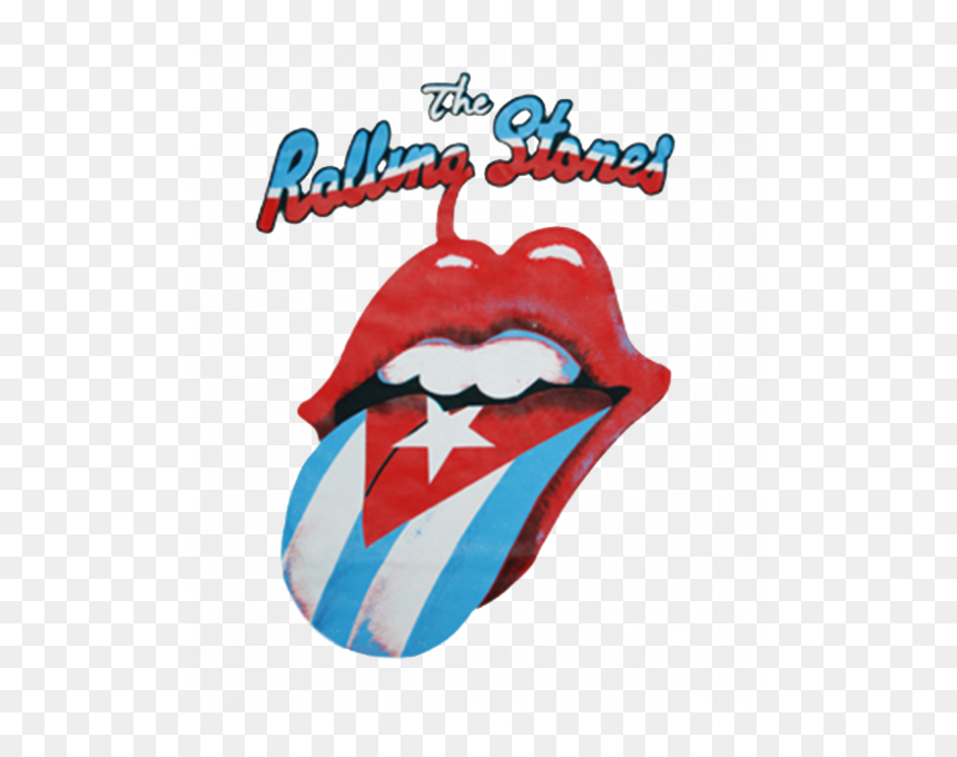 Rollingstones In Kuba, HD Png Download - rolling stones tongue png