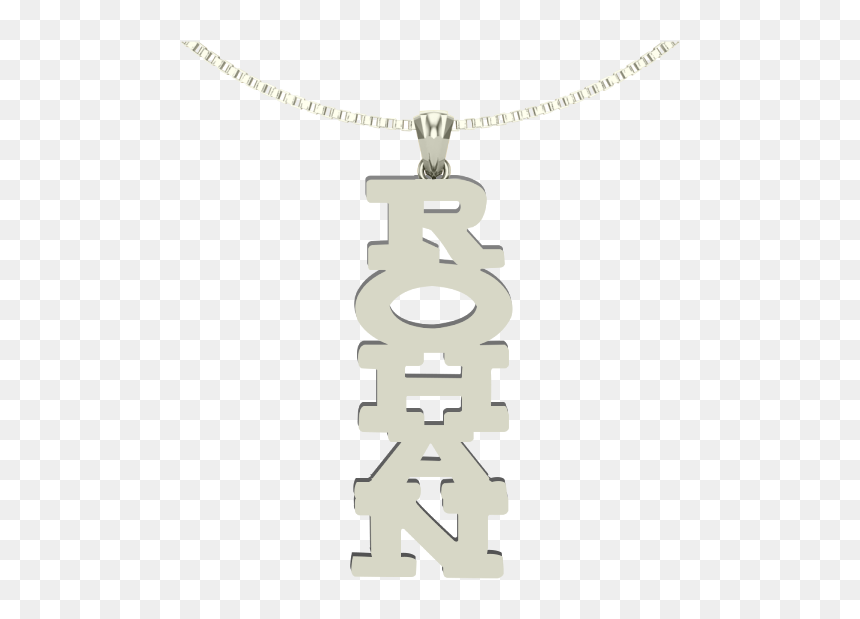 Pendant, HD Png Download - bling necklace png