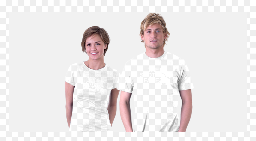 T Shirt, HD Png Download - model face png