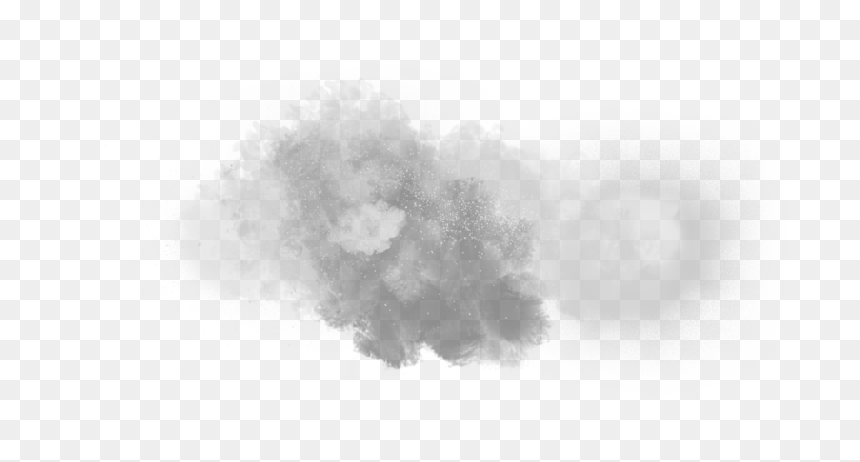 Monochrome, HD Png Download - grey smoke png