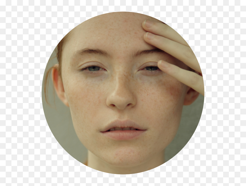 Circle, HD Png Download - model face png