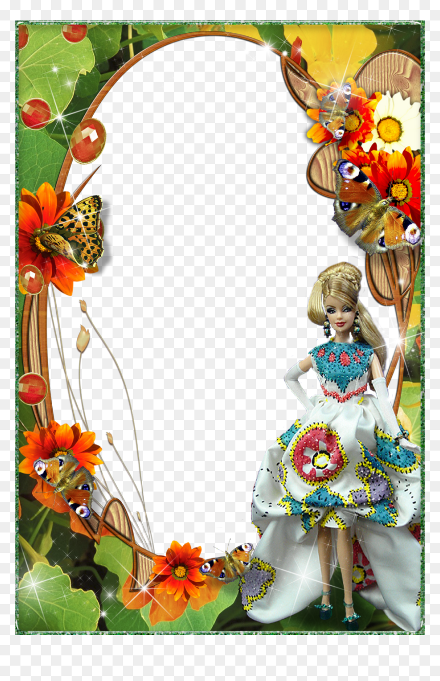 Baby Doll Photo Frame, HD Png Download - baby doll png