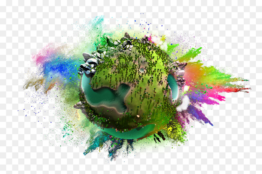 Universim Review, HD Png Download - powder explosion png
