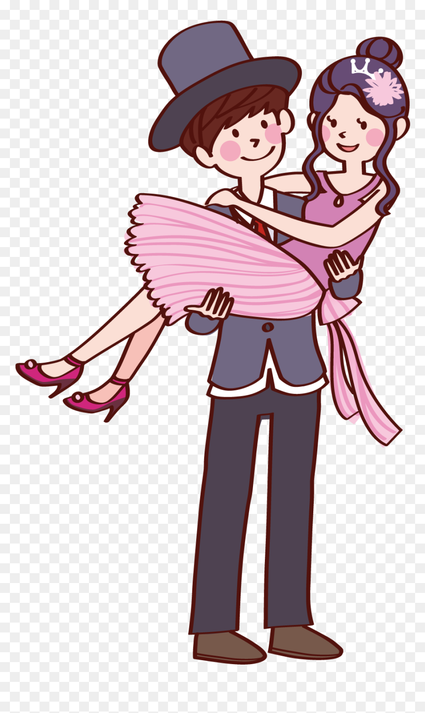 Cute Couple Png Cartoon, Transparent Png - anime couple png