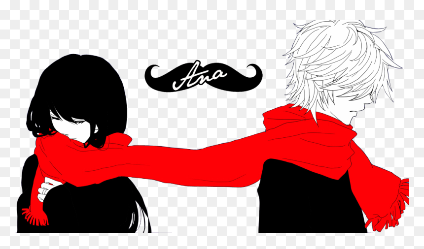 Illustration, HD Png Download - anime couple png