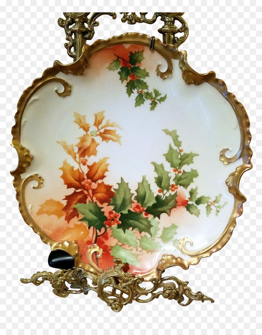 Floral Design, HD Png Download - holly berry png