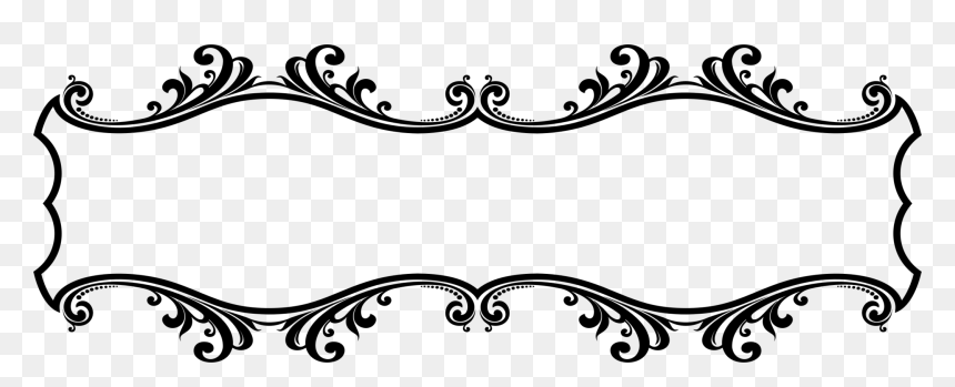 Gold Frame Design Png, Transparent Png - border lines png