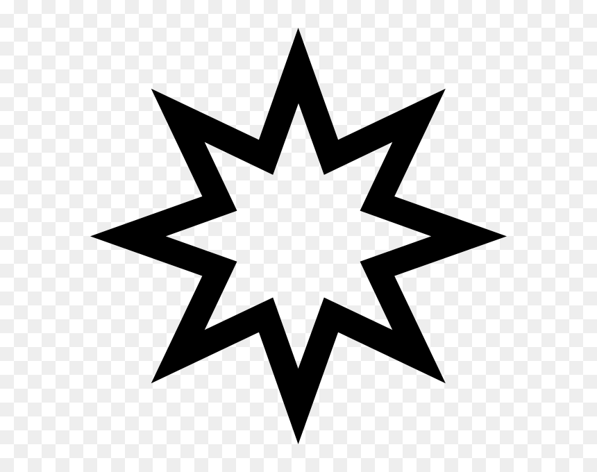 Outline Star, HD Png Download - christmas stars png