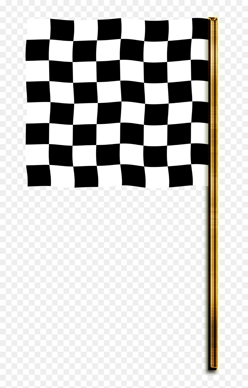 Centro Del Tablero De Ajedrez, HD Png Download - race flags png