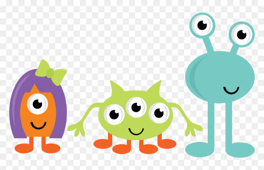Cute Monster Clipart, HD Png Download - cute monster png