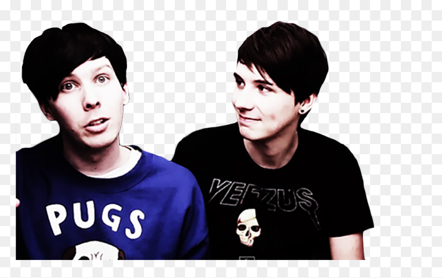 Dan And Phil Png Transparent, Png Download - dan and phil png