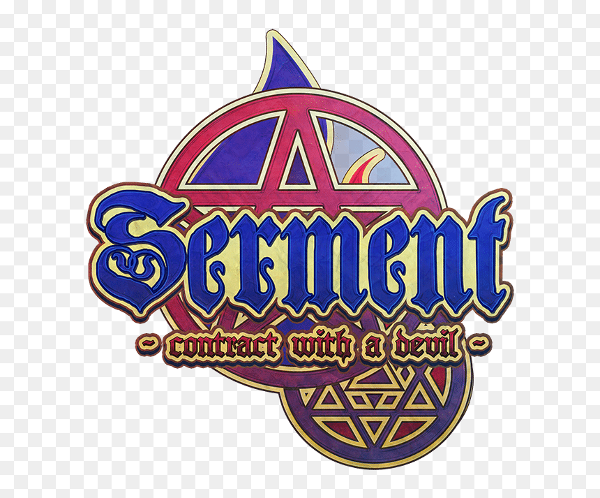 Serment Contract With A Devil Demo Release Date Announced, - Emblem, HD Png Download - devil pitchfork png