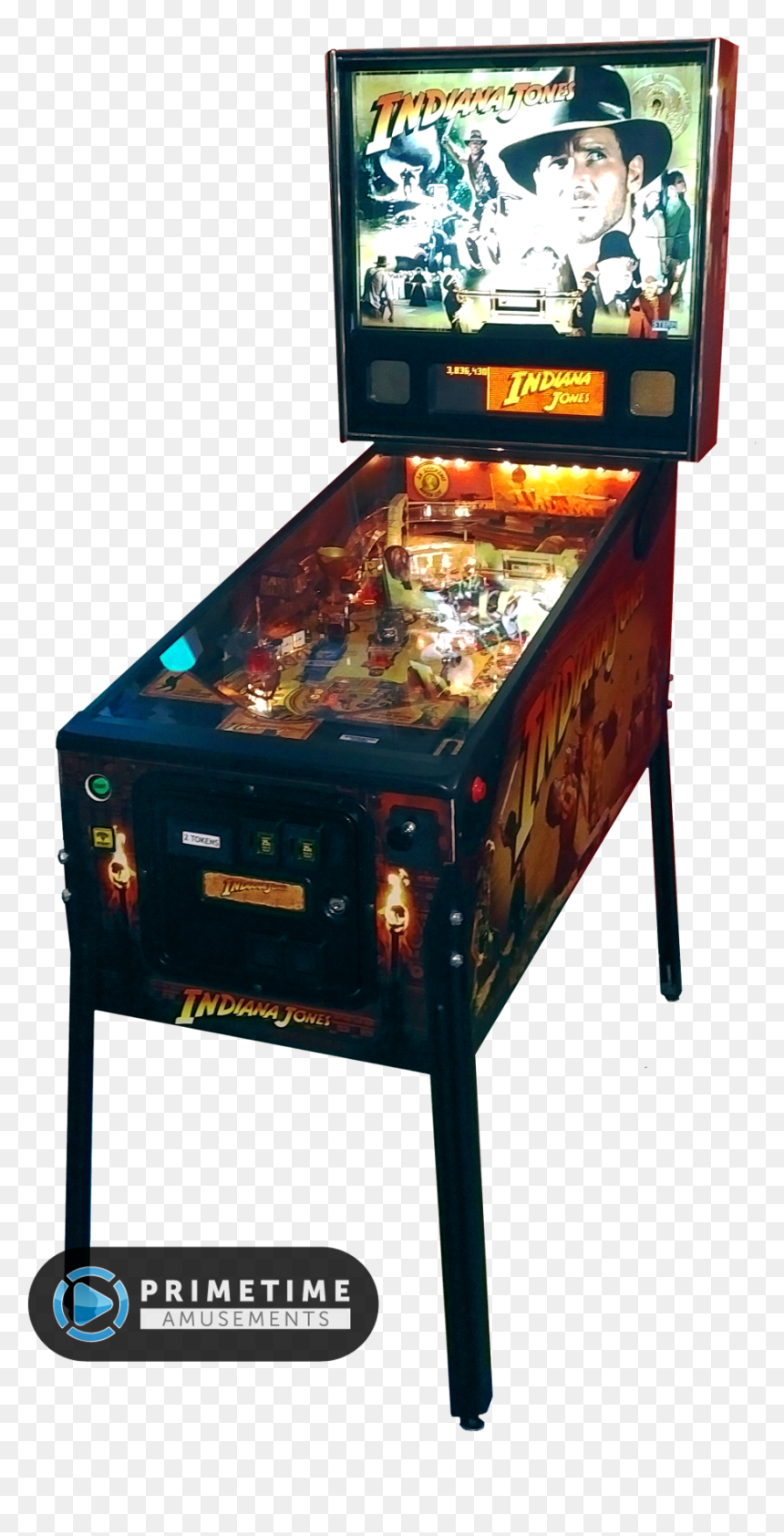 Indiana Jones Pinball By Stern Pinball - Hd Pinball Indiana Jones, HD Png Download - indiana jones png