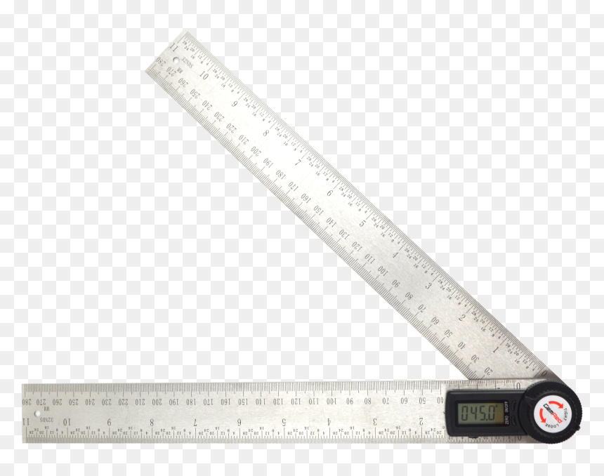 Machinery Tools Angle Measurement Digital Angle Protractor- - Ruler, HD Png Download - protractor png