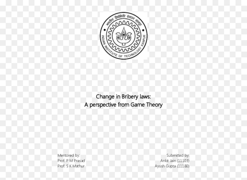 Indian Institute Of Technology Kanpur, HD Png Download - game theory logo png