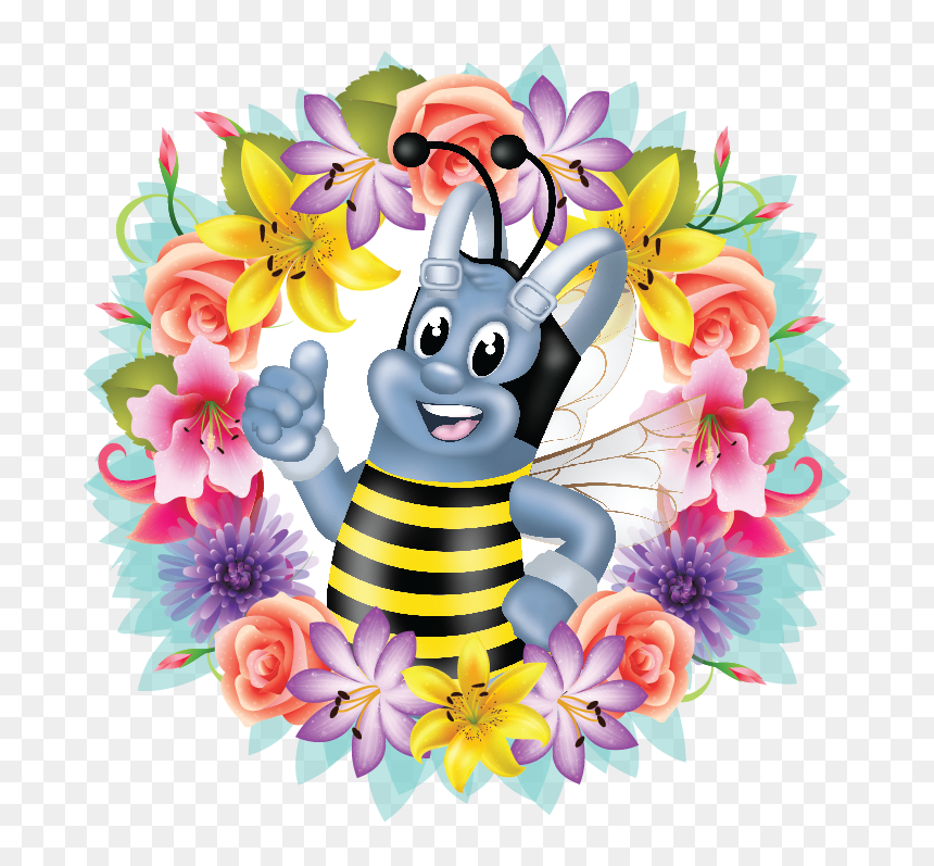 Cartoon, HD Png Download - flower circle png