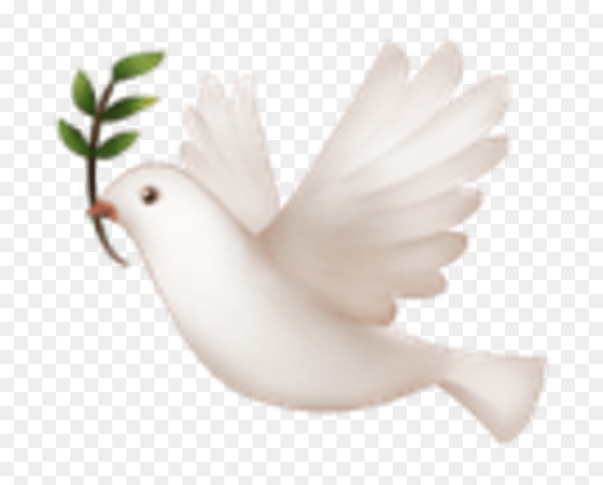 A Dove For When You Want To Make Peace With Yourself, - Rest Easy, HD Png Download - peace emoji png
