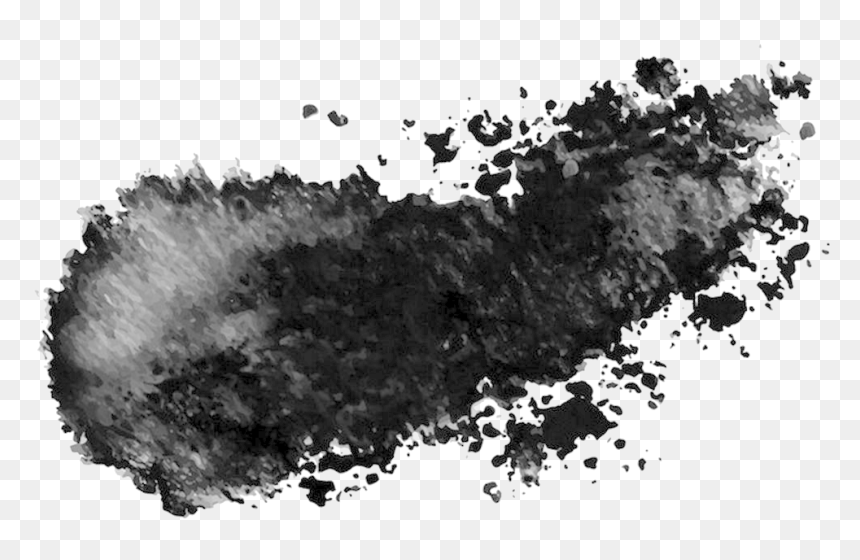 Ink Png Clipart - 毛筆 潑墨, Transparent Png - ink png
