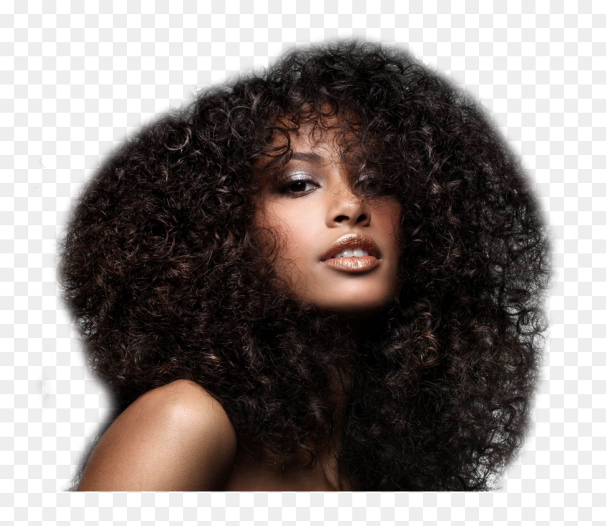 Indian Curly Hair - Curly Hair Model Transparent Png, Png Download - curly hair png