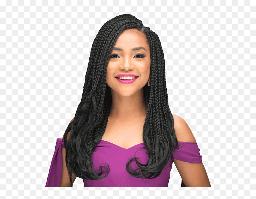 Royal Bra - New Darling Royal Weaves, HD Png Download - braid png