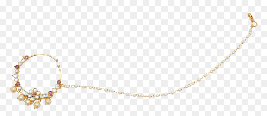 Katrina Nose Ring - Chain, HD Png Download - nose ring png