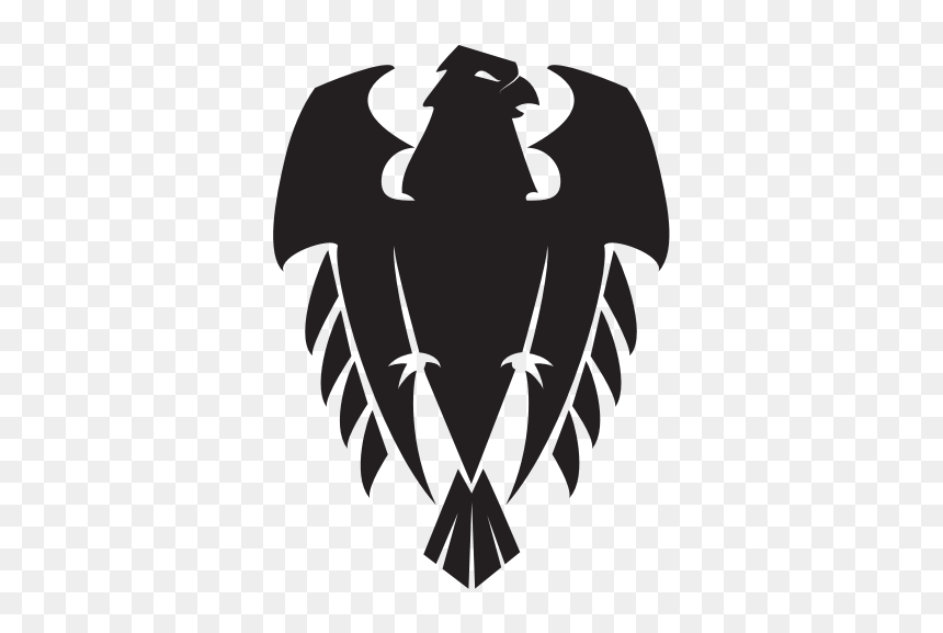 Eagle Silhouette Cut File - Emblem, HD Png Download - eagle silhouette png