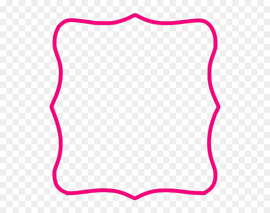 Pink Frame Png Clipart, Transparent Png - pink frame png