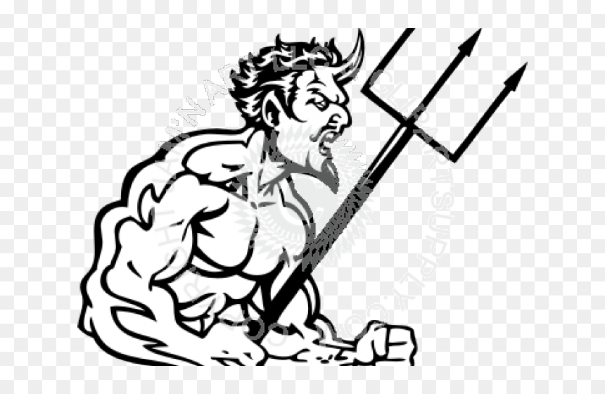 Clip Art, HD Png Download - devil pitchfork png
