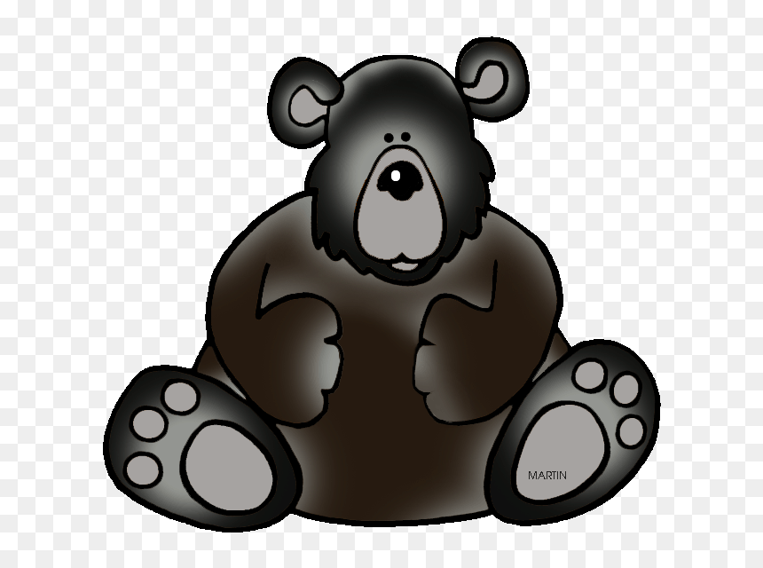 Transparent Black Bear Png - Transparent Black Bear Clipart, Png Download - black bear png