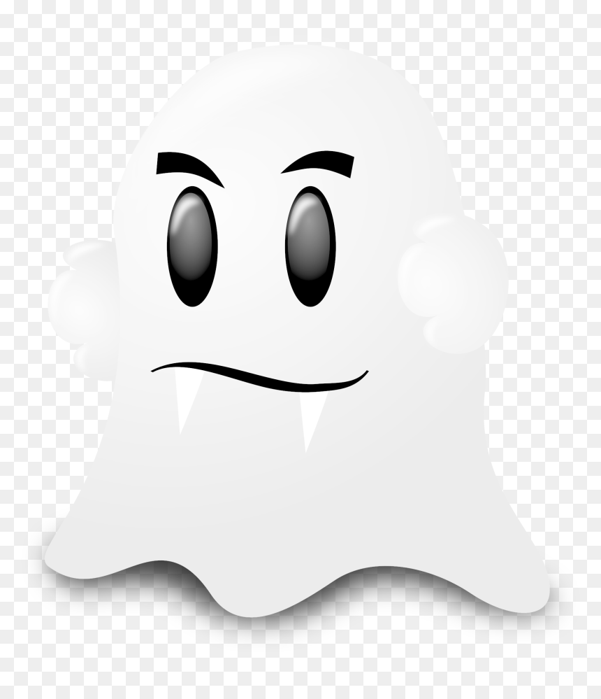 Halloween Icon - Clipart Cartoon Ghost, HD Png Download - halloween ghost png